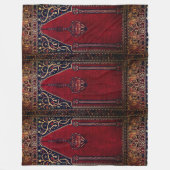 Oriental Prayer Rug design no2 - Moskemotif Fleece Deken (Voorkant)