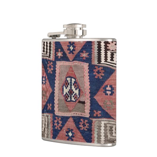 Oriental Red Carpet Rug Killim Heupfles (Links)