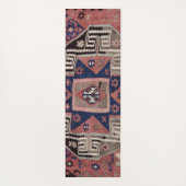 Oriental Red Carpet Rug Killim Yogamat (Achterkant)