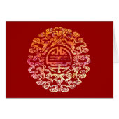 Oriental Red Filigree Design (Voorkant Horizontaal)