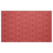 ORIENTAL Red Golden Pattern - Stof (Fat Quarter)