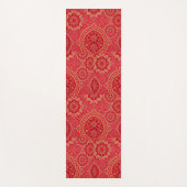 ORIENTAL Red Golden Pattern - Yoga Mat (Voorkant)
