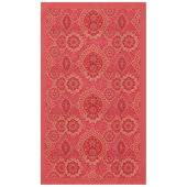 ORIENTAL Rood Gouden Patroon - Tafelkleed (Voorkant)