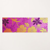 ORIENTAL Roze Gouden Patroon - Yoga Mat (Voorkant (horizontaal))