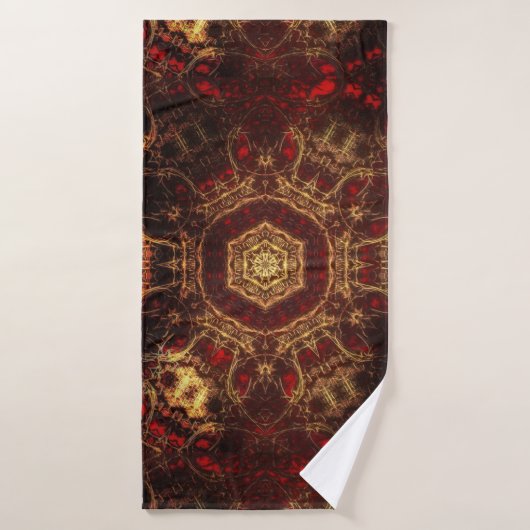Oriental Rug Bath Towel Set Badhanddoek (Badhanddoek)