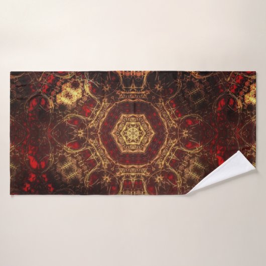 Oriental Rug Bath Towel Set Badhanddoek (Badhanddoek)