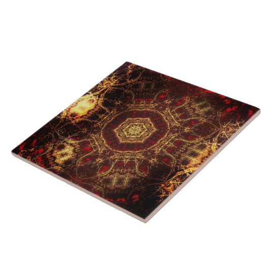 Oriental Rug Ceramic Tegel Tegeltje (Zijkant)