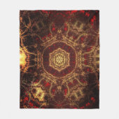 Oriental Rug Fleece Blanket Deken (Voorkant)