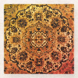 Oriental Rug Glazen Onderzetter