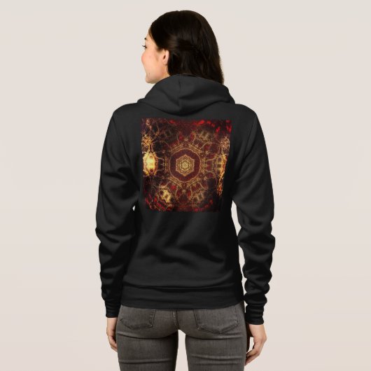 Oriental Rug Hoodie (Achterkant volledig)