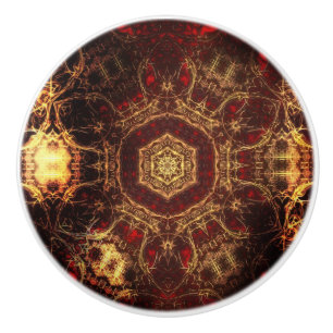Oriental Rug Keramische Knop