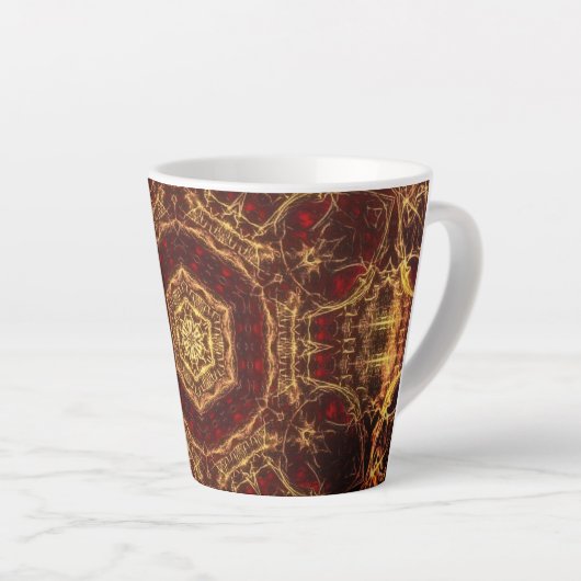 Oriental Rug Latte Mok (Rechterhoek)
