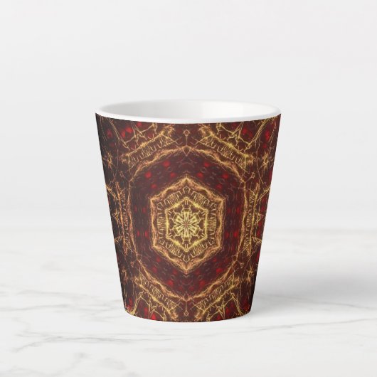 Oriental Rug Latte Mok (Voorkant)