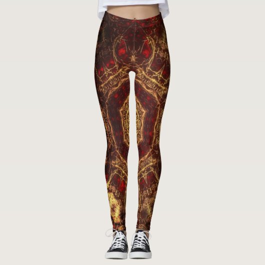 Oriental Rug Leggings (Voorkant)