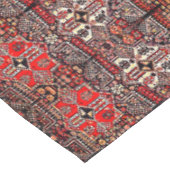 Oriental rug look - rood zwart tafelkleed (Gekanteld)
