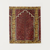 Oriental Rug look - Sacred tree Momotion Wandkleed (Voorkant)