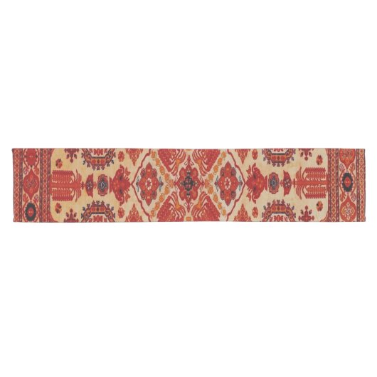 Oriental Rug Pattern Table Runner Korte Tafelloper (Horizontaal)