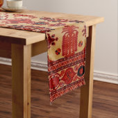 Oriental Rug Pattern Table Runner Korte Tafelloper (Voorbeeld)
