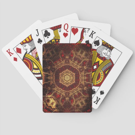 Oriental Rug Pokerkaarten (Achterkant)