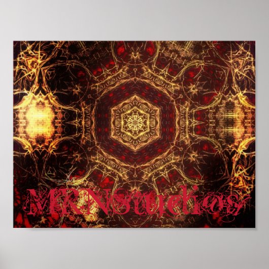 Oriental Rug Poster (Voorkant)