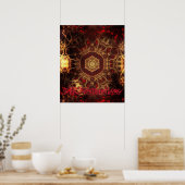 Oriental Rug Poster (Keuken)