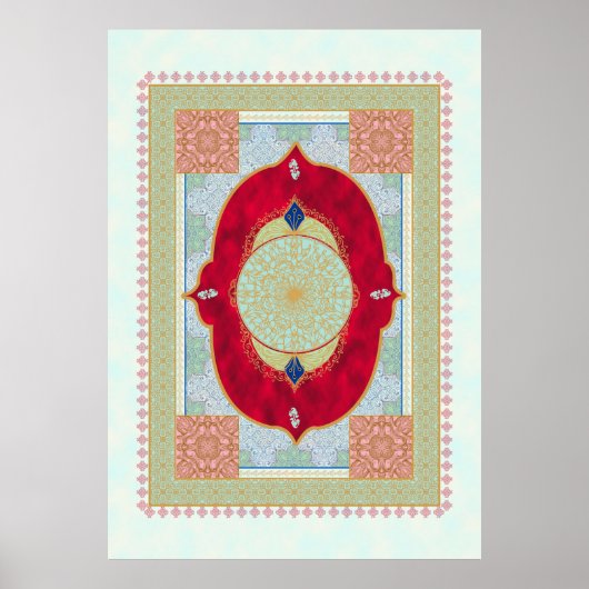 Oriental Rug - Poster (Voorkant)