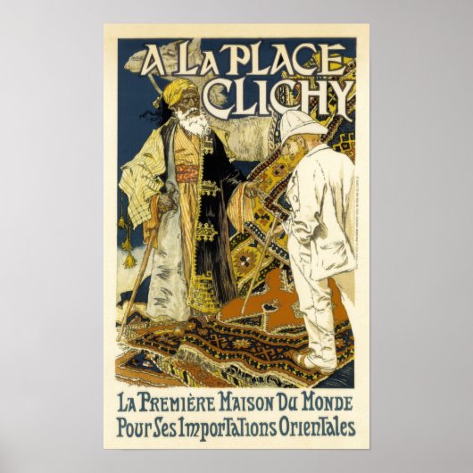 -Oriental Rug-reclame Poster (Voorkant)