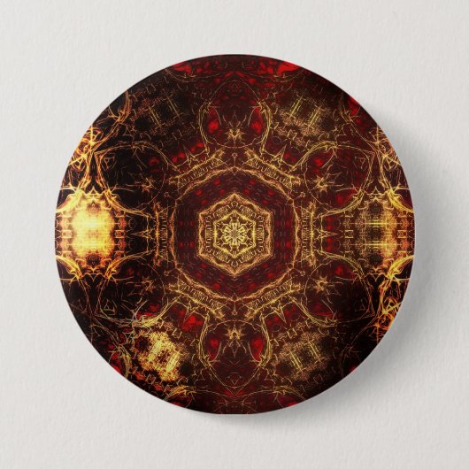 Oriental Rug Ronde Button 7,6 Cm (Voorkant)