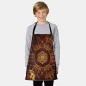 Oriental Rug Schort (Gedragen)