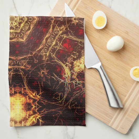 Oriental Rug Theedoek (Quarter Fold)