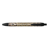 Oriental Rug Zwarte Inkt Pen (Achterkant)