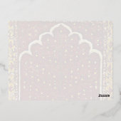 Oriental Sacred boomgaard Folie Feestdagen Briefkaart (Achterkant)