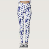 Oriental Sakura Branch Pattern Leggings (Voorkant)