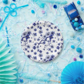 Oriental Sakura Branch Pattern Papieren Bordje (Feest)