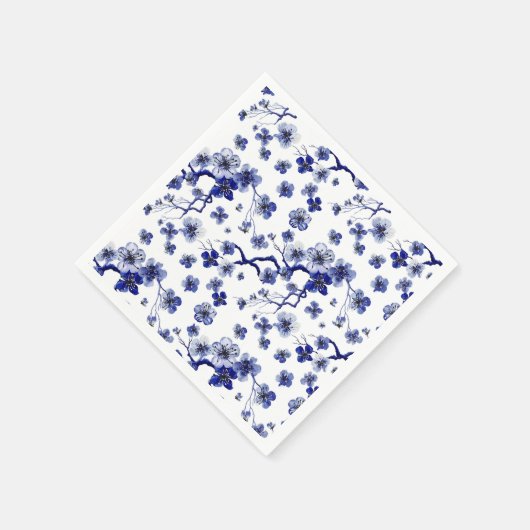 Oriental Sakura Branch Pattern Servet (Hoek)