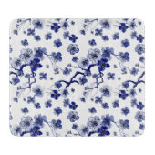 Oriental Sakura Branch Pattern Snijplank (Voorkant)