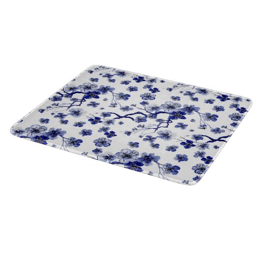 Oriental Sakura Branch Pattern Snijplank (Hoek)