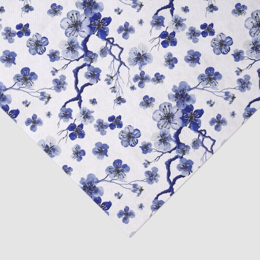 Oriental Sakura Branch Pattern Tissuepapier (Detail)
