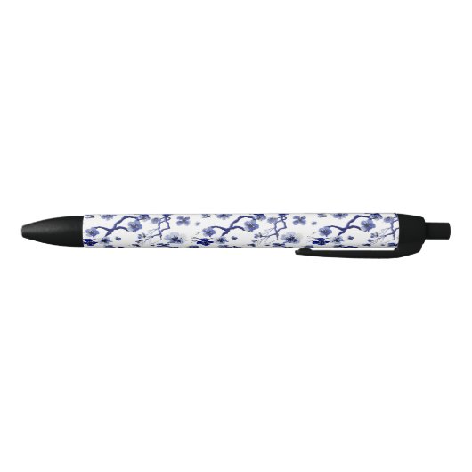 Oriental Sakura Branch Pattern Zwarte Inkt Pen (Bodem)