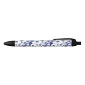 Oriental Sakura Branch Pattern Zwarte Inkt Pen (Bovenkant)