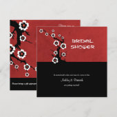 Oriental Sakura Vrijgezellenfeest Kaart (Voorkant / Achterkant)