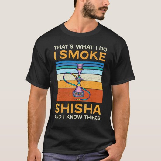 Oriental Shisha Hookah Arkila Ndebile Arguile Ch T-shirt (Voorkant)
