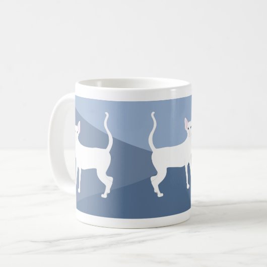 Oriental Shorthair Cat Mok (Voorkant links)