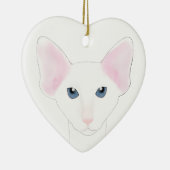 Oriental Shorthair Cat Ornament (Rechts)