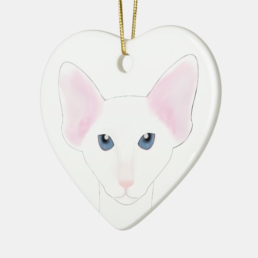 Oriental Shorthair Cat Ornament (Links)
