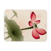 Oriental style Lotus Magneet (Horizontaal)