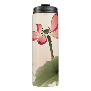 Oriental style Lotus Thermosbeker