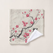 Oriental Style Sakura Cherry Blossom Art Bad Handdoek (Wasdoekje)