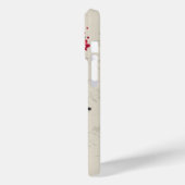 Oriental Style Sakura Cherry Blossom Art Case-Mate iPhone Case (Achterkant / Links)