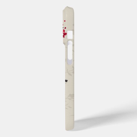 Oriental Style Sakura Cherry Blossom Art Case-Mate iPhone Case (Achterkant / Links)